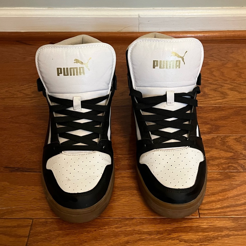 PUMA Rebound LayUp 'White Black Gum' 369573-25